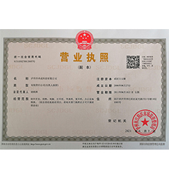 瀘州市卓誠科技有限公司營業執照